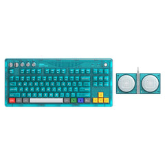 8BitDo Retro 87 Keyboard - Clear Blue (Ships on Aug 14. 2026)